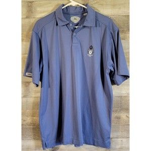 Callaway Shirt Mens LRG Golf X Series Blue Short Sleeve Polo Activewear